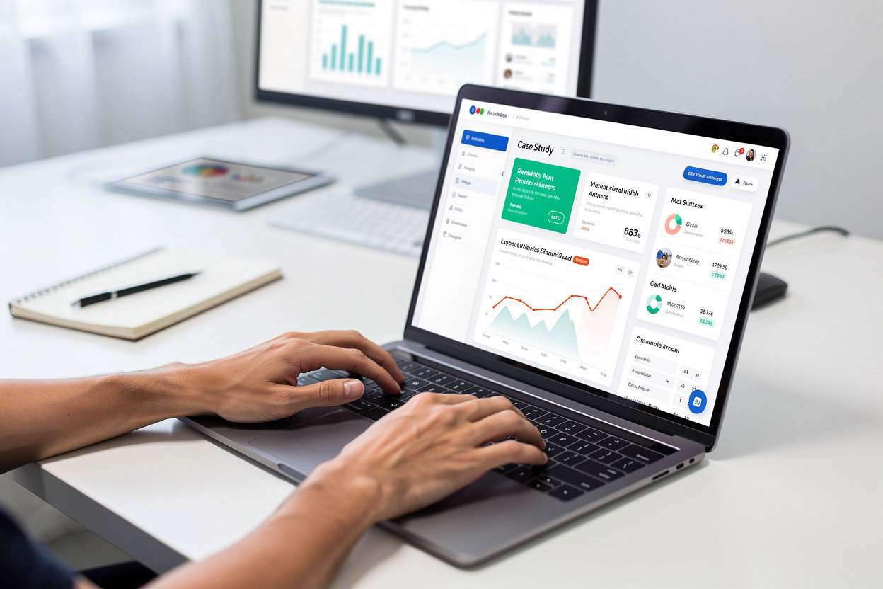 WebZum PM portfolio showcasing product strategy, metrics, and cross-functional leadership impact
